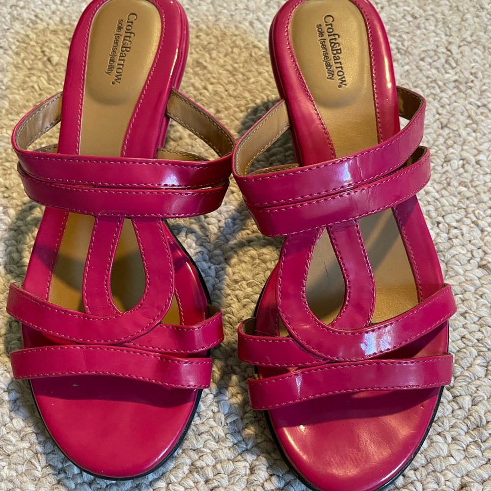 Croft & Barrow Pink Sandal Size 7